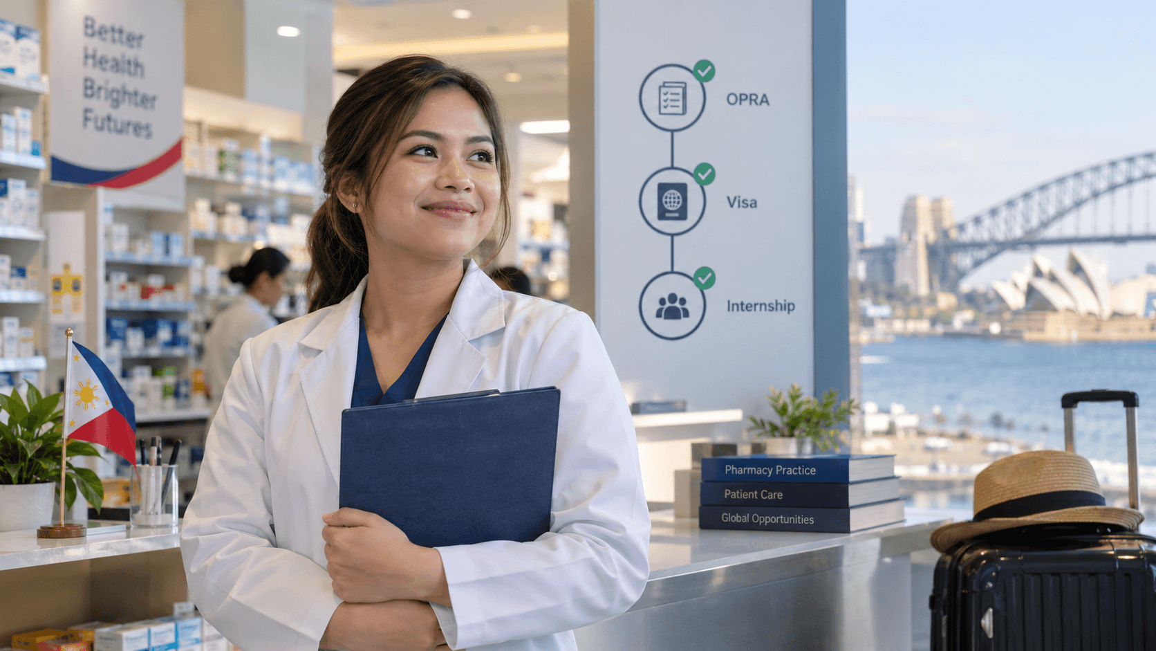 Filipino Pharmacist Pathway to Australia: Your OPRA, Visa and Internship Guide